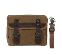 BTHMGBAE Motorcycle Tail Seat Bag Motorcycle Side Bag Retro Waterproof Tool Large Capacity Luggage Travel Bags Motorbike SaddleBag Universal(1pc Khaki)