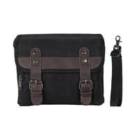 BTHMGBAE Motorcycle Tail Seat Bag Motorcycle Side Bag Retro Waterproof Tool Large Capacity Luggage Travel Bags Motorbike SaddleBag Universal(1pc Black)