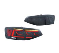 BTHMGBAE Rear Tail Lamp For VW For Jetta MK6 VI 2015-2018 LED Tail Lights Start-up Animation Sequential Indicator Black Rear Lamps Assembly Car Tailights
