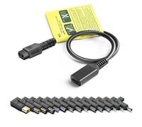 BTI 65W Universal AC Adapter for HP/Dell/Lenovo/Asus/Acer/Sony/Toshiba/Fujitsu/Samsung etc. Includes USB-C connector as well as 15 additional options to power a wide range of the most popular laptops.