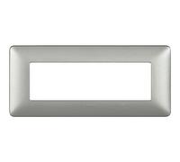 Bticino AM4806MSL Plate Matix 6 Modules, Silver