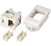 BTicino AM5962C6 Matix Data Connector Category 6 UTP, Connection Type 110 IDC, White