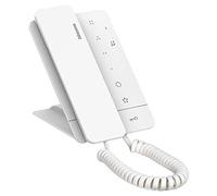 Bticino Audio House Station Class 100 A16M, Interior with Handset for 2-Wire Door Intercom Systems with Door Function / Switch Switch, 3 Sensor Buttons, 4 Freely Configured Buttons and 16 Melody Calling Tones, White, 17 cm