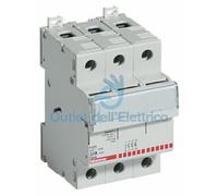 BTICINO BTDIN F323 Modular Fuse Holder 3P 3 Poles 32A 10.3X38