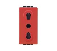 Bticino Dual Socket 2P T Red L4180R Living International