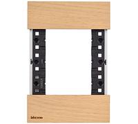 Bticino KA4803LM Living Now Oak Wood 3 Module Board
