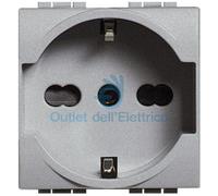 Bticino Light Tech Socket Standard German/Italian P30 NT4140