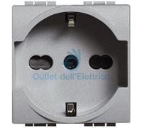 Bticino Light Tech Socket Standard German/Italian P30 NT4140