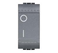 Bticino Livinghlight Dark Bipolar Switch