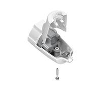 Bticino S2676TAE Socket Two-Wheel Multistandard Italian/German Adaptor 2P T 16A, White/Black