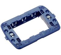 Bticino SLN4703F Livinglight International 3 Module Stand - Blue, Plastic, 10.4 cm (W) x 7 cm (H), Compatible with Bticino devices