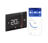 Bticino Smart WiFi Thermostat Smarther2 with Netatmo XG8002, Built-in, Black - professional version