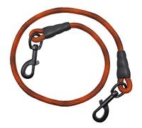 BTINESFUL 3FT Dog Tie Down, Nylon Rope Short Dog Tether Indoor Training Safety Vehicle Tether for Large Medium Strong Puppy