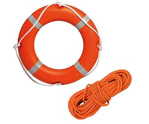 BTK Approved Ring Kit with 30 m Top 8 mm for Boat Rescue Sea Swimming Pool Lifeguard