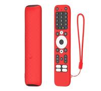 Btkigl Soft Silicone Case for Homatics Box R 4K Remotes NonSlip Texture Shell (Red)