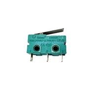 BTLAOUBPX Micro Switches 5pcs Micro Switch Roller Lever Arm SPDT Snap Action 5A 250V KW4A NC-NO-C with Pulley 3Pin 2Pin Stroke Limit Switch(16mm Straight Handle)
