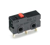 BTLAOUBPX Rocker Switch 10 Pcs 20x11x6.4mm Mini Micro Limit Switch Roller Lever Arm SPDT Snap Action No Handle/with Handle/Scroll Wheel