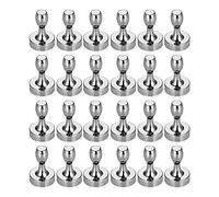 BTLIN Mini Fridge Magnets, Strong Small Metal Magnets Push Pins for Office Whiteboard Magnetic Board Noticeboard Kitchen Refrigerator 24Pack