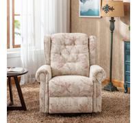 Btm Dual Motor Electric Lift Recliner Chair For Elderly Infinite Lay Flat Positions Heat Massage 300Lbs Capacity