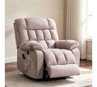 Btm Electric Power Lift Recliner With Massage, Heat, 2 Side Pockets, Usb Ports, Breathable Fabric For Elderly
