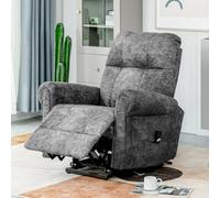 Btm Power Lift Recliner For Elderly, Heavyduty Reclining Mechanism, Overstuffed Design, Living Room Chair