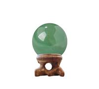 BTMDECOR Malachite Crystal Ball with Stand - 2" Inches Crystal Sphere Meditation Balls for Witchcraft and Decorative Balls(Green Aventurine)