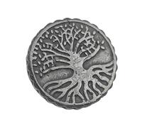 BTMDECOR Shungite Phone Sticker Set - Energy Balancing Discs with Assorted Designs(Tree of Life)