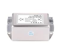 BTMFGVWLB SJD710-3A/6A/10A/20A/30A/50A-DT4 Terminal Block Single Phase Three-Level AC Power Filter Servo Frequency Input 220V Anti-Interference(SJD710-10A-DT4)