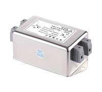 BTMFGVWLB SJD710-3A/6A/10A/20A/30A/50A-DT4 Terminal Block Single Phase Three-Level AC Power Filter Servo Frequency Input 220V Anti-Interference(SJD710-3A-DT4)
