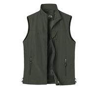 Btmpmcs Mens Outdoor Casual Gilets Quick Dry Fishing Vest Lightweight Sleeveless Jacket Breathable Photography Waistcoat Camping Hunting Top Utility Vest