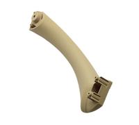 Btnuahq Car Door Handle Interior Black Beige Car Interior Left Right Door Inner Handle Panel Pull Trim Cover for BMW 3 Series E90 E91 E92 316 318 320 328i Car Inside Door Handle