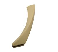 Btnuahq Car Door Handle Interior Black Beige Car Interior Left Right Door Inner Handle Panel Pull Trim Cover for BMW 3 Series E90 E91 E92 316 318 320 328i Car Inside Door Handle
