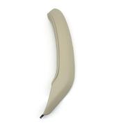 Btnuahq Car Door Handle Interior Interior Car Left Right Passenger Door Handle Outer Cover Leather Trim Replacement for BMW for X3 for X4 F25 F26 2010-2016 Car Inside Door Handle