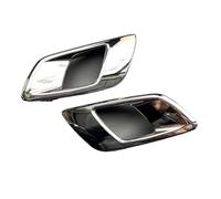 Btnuahq Inner Door Handle for for Ranger 2012-2019 for Everest 2015-2019 for Mazda BT50 Door Inner Handle Chrome Silver AB3921971ABSMSR AB3921970ABSMSR Interior Door Handle(1 Pair Shiny Silver)