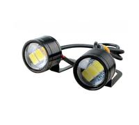 Btnuahq Motorbike Spotlights 2Piece LED Motorcycle Handlebar Spotlight White Headlight Driving Light Fog Lamp Motorcycle Lights