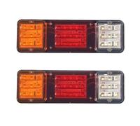 Btnuahq Tail Light Trailer Truck Tail Lights 12V 24V Turn Signal Reverse Brake LED Lamp Boat Vehicles Lorry Rear Light Bus Campers Tractor Car 2piece Rear Tail Light(24V 2PIECE)