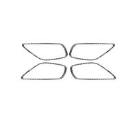 Btnuahq Trim Interior Interior Cover for Mazda 3 for Axela 2013 2014 2015 2016 Interior Door Handle Pull Frame Cover Protective 3D Sticker Car Carbon Fiber(Type A)