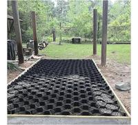 BTOIASYHF Garden Patio Gravel Grid Stabilizer, Driveway Parking Garden Garage Geogrid Stabilization Grids, Permeable Gravel Stabilizer Grid - 5cm/2 Inch Depth (Size : 2x2m(6.6x6.5ft))