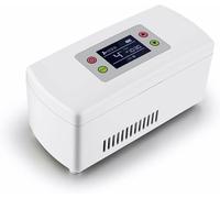 BTOIASYHF Portable Insulin Refrigerator, Intelligent Alarm System, Drug Refrigerator, Refrigerated Container, Car Refrigerator, Multiple Power Supply Methods, Mini Refrigerator