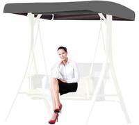 BTOIASYHF Replacement Canopy for Swing Seat 2 3 Seater Hammock Cover Top Garden Outdoor,Replacement Canopy Top Cover With 4 Reinforced Corner Pockets,Waterproof