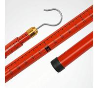 BTOIASYHF Telescopic Measuring Rod Stick, Lightweight Survey Pole, Insulated Height Stick for Lineman Live Power Line Work/Construction,with Carrying Bag，35kv-500kv Voltage