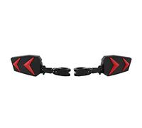BTOSEP 1.75in UTV Side View Mirror Adjustable Rear View for Arctic Cat Wildcat and Black Aluminium 2-Pack