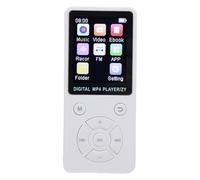 BTOSEP 1.8 Inch Bluetooth MP3 Music Player with Powerful Sound for Cycling and Running Portable and Lightweight (White)