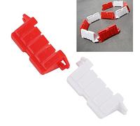 BTOSEP 120PCS Remote Control Car DIY Racing Track Road Barrier Drifting Race Track Road Barrier