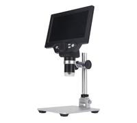 BTOSEP 12MP 7in LCD Digital Microscope 1080P Focusing with Adjustable LED Lights for Precision Electronics Repair