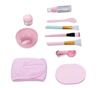 BTOSEP 12pcs Facial Mask Mixing Bowl Set Smooth Surface Portable Complete DIY Facemask Bowl Brushes Set