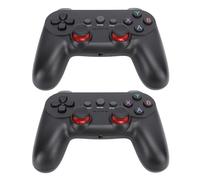 BTOSEP 2.4G Wireless Game Controller with Sensitive Controls for TV and Computer Black 2 Pack