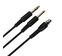 BTOSEP 200cm Headset Cable Adapter with Switch for GA Twins Plugs Pilot DIY, Durable and Resistant