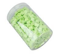 BTOSEP 300pcs Ink Cups Food Grade Silicone Multipurpose Disposable Pigment Cups for Supplies (Green)