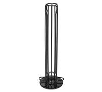 BTOSEP 40 Capsule Coffee Pod Carousel Modern Holder 360 Degree Storage Dispenser for Home Cafe Iron 15.0x4.7in (Black)